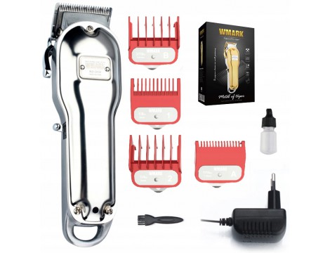 Ατσάλινη Ηλεκτρική μηχανή ξυρίσματος για τα μαλλιά και το σώμα Ασημί - 7