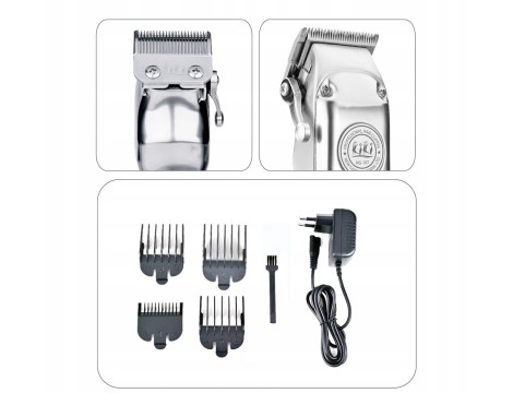 Ηλεκτρική μηχανή ξυρίσματος για τα μαλλιά και το σώμα Γκρί, Ασημί - 2
