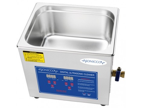 Υπερήχων μπανιέρα πλυντήριο 20l κοσμητικός αποστειρωτής για τον καθαρισμό των μερών Sonicco ULTRA-070S - 6
