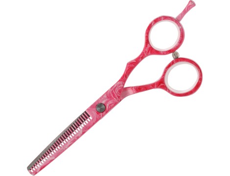 WOLF ψαλίδια αραιώματος για δεξιόχειρες 5,5" Pink Rose κομμωτικής για κούρεμα μαλλιών γραμμή