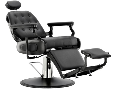 Υδραυλική καρέκλα κουρείου για κομμωτήριο barber shop Logan Barberking - 6