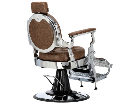 Υδραυλική καρέκλα κουρείου για κομμωτήριο barber shop Logan Barberking - 7