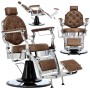 Υδραυλική καρέκλα κουρείου για κομμωτήριο barber shop Logan Barberking