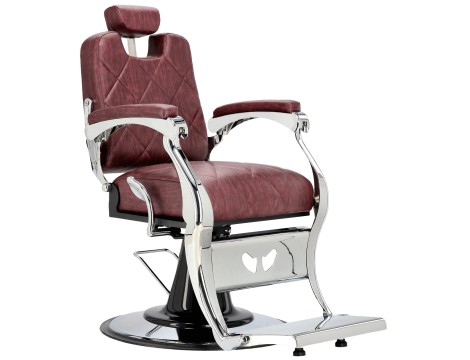 Υδραυλική καρέκλα κουρείου για κομμωτήριο barber shop Dion Barberking - 3