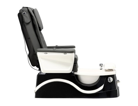 Ηλεκτρική καρέκλα καλλυντικών με μασάζ για πεντικιούρ ποδιών σε ινστιτούτα σπα γκρι - 3