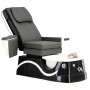 Ηλεκτρική καρέκλα καλλυντικών με μασάζ για πεντικιούρ ποδιών σε ινστιτούτα σπα γκρι - 5