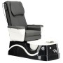 Ηλεκτρική καρέκλα καλλυντικών με μασάζ για πεντικιούρ ποδιών σε ινστιτούτα σπα γκρι - 2