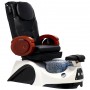 Ηλεκτρική καρέκλα καλλυντικών με μασάζ για πεντικιούρ ποδιών σε ινστιτούτα σπα μαύρος - 2