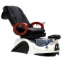 Ηλεκτρική καρέκλα καλλυντικών με μασάζ για πεντικιούρ ποδιών σε ινστιτούτα σπα μαύρος - 4