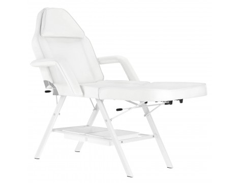 Κλασική καλλυντική περιστρεφόμενη καρέκλα σπα λευκή - 5
