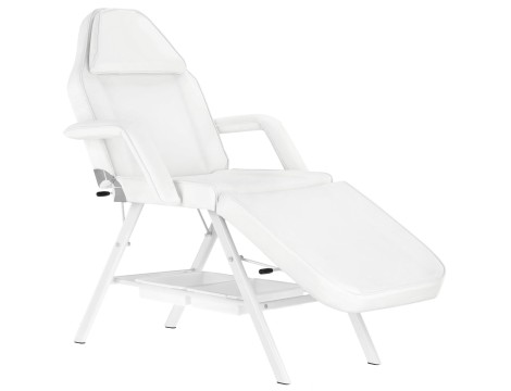 Κλασική καλλυντική περιστρεφόμενη καρέκλα σπα λευκή - 2