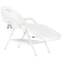 Κλασική καλλυντική περιστρεφόμενη καρέκλα σπα λευκή - 4