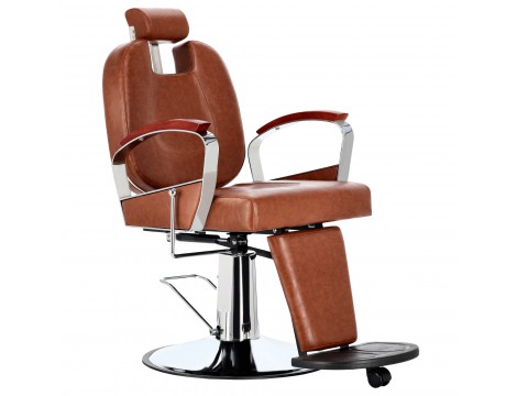 Υδραυλική καρέκλα κουρείου για κομμωτήριο barber shop Carson Barberking - 3
