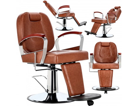 Υδραυλική καρέκλα κουρείου για κομμωτήριο barber shop Carson Barberking