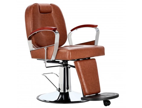 Υδραυλική καρέκλα κουρείου για κομμωτήριο barber shop Carson Barberking - 2