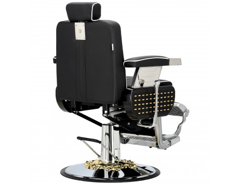 Υδραυλική καρέκλα κουρείου για κομμωτήριο barber shop Ezekiel  Barberking - 4