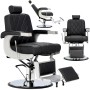 Υδραυλική καρέκλα κουρείου για κομμωτήριο barber shop Nilus Barberking