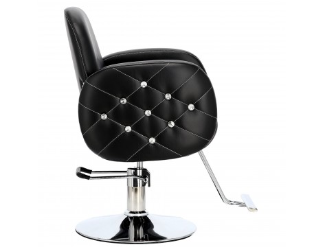 Καρέκλα κομμωτηρίου Anthony υδραυλική περιστρεφόμενη καρέκλα για κομμωτήριο χρωμιωμένο ποδαρικό καρέκλα κομμωτή - 5