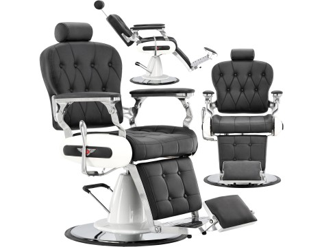 Καρέκλα κομμωτηρίου με υδραυλικό μηχανισμό για το κομμωτήριο barber shop Diodor Barberking