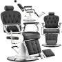 Καρέκλα κομμωτηρίου με υδραυλικό μηχανισμό για το κομμωτήριο barber shop Diodor Barberking